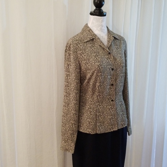 Evan Picone button down blouse - Picture 4 of 7